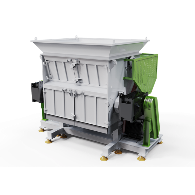Wie kann eine Lösung zum Recycling von Kunststoffabfällen mit unterschiedlichen Rohstoffformen kombiniert werden?